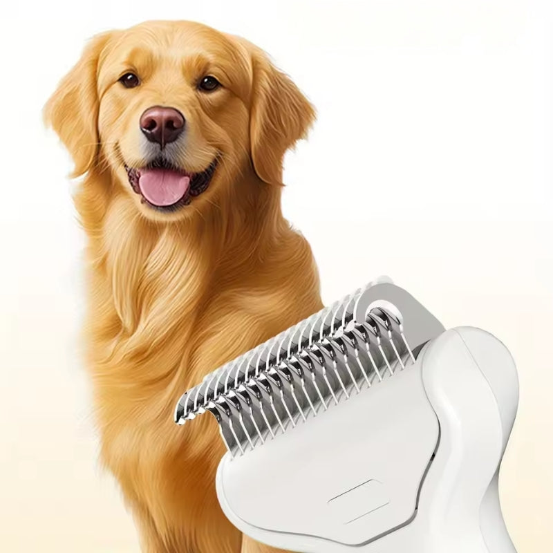 Stainless Steel Dog Brush Long Hair Grooming Comb Pet Hair Remover Tool