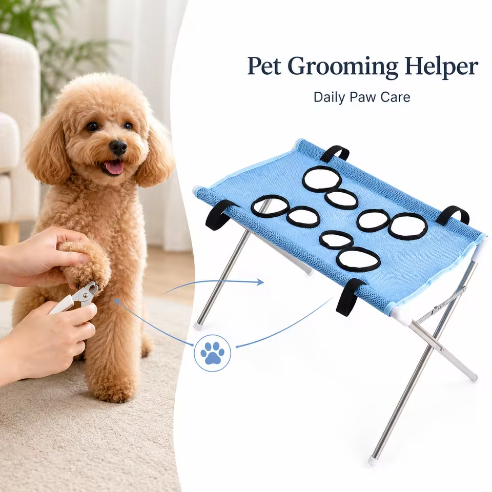 Pet Grooming Hammock Stand for Cats & Small Dogs – Youshaelia