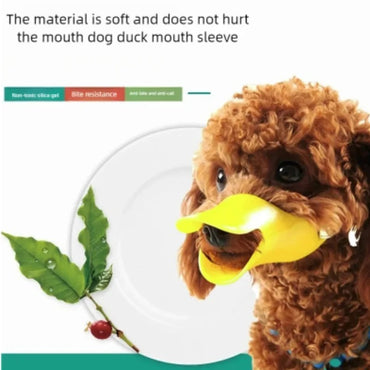 Silicone Dog Duck Muzzle