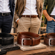 Leather belts for men