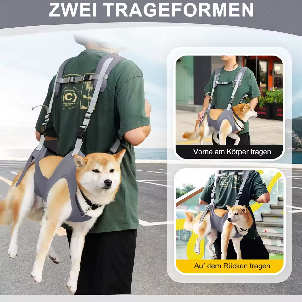 Verstelbare hondenrugzak, draagtas voor katten, ademend, voor huisdieren van 4–7 kg