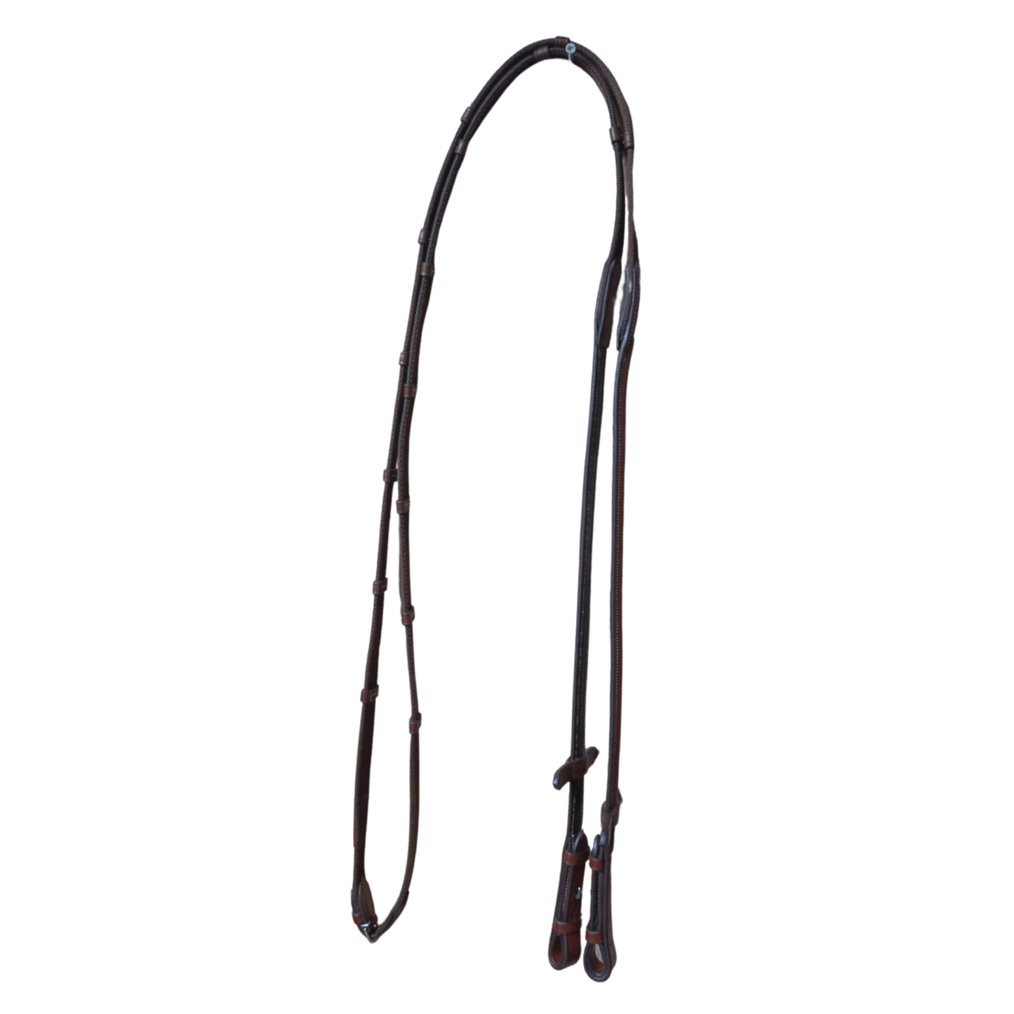 Brown Leather Horse Bridle with Reins – Padded Comfort Fit - BH-01 Oak Brown - Youshaelia