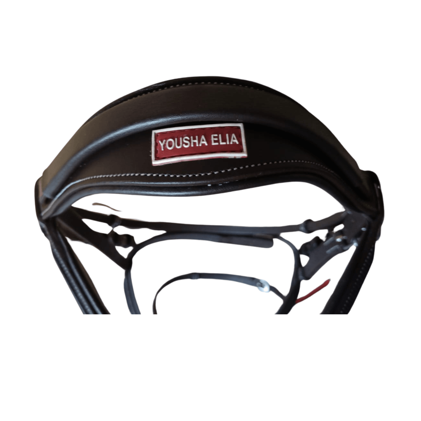 Black Leather Horse Bridle with Reins – Padded Fancy Stitch - BH-02 Havana - Youshaelia