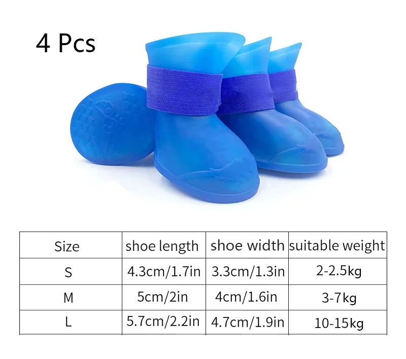 Wasserdichte Regenstiefel für Haustiere