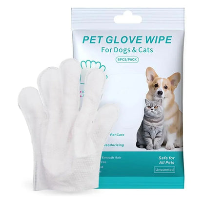 Pet Cleaning Wipe Gloves