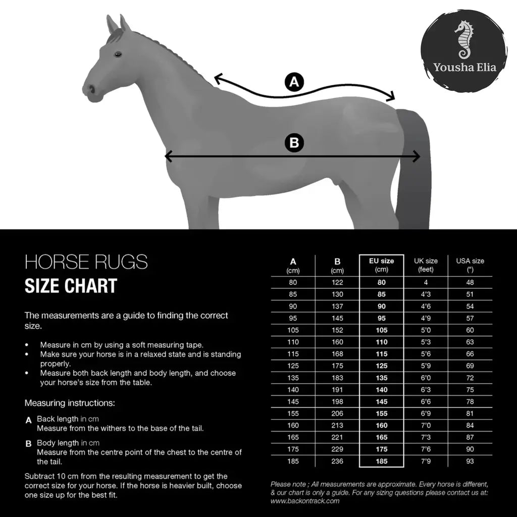 Horse Rug Waterproof | Winter Sweat Blanket For Horse